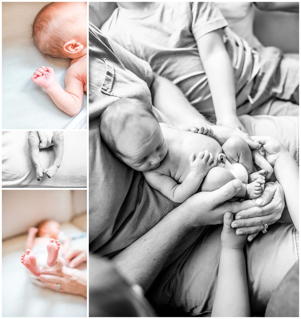 newborn lifestyle photography in The Woodlands