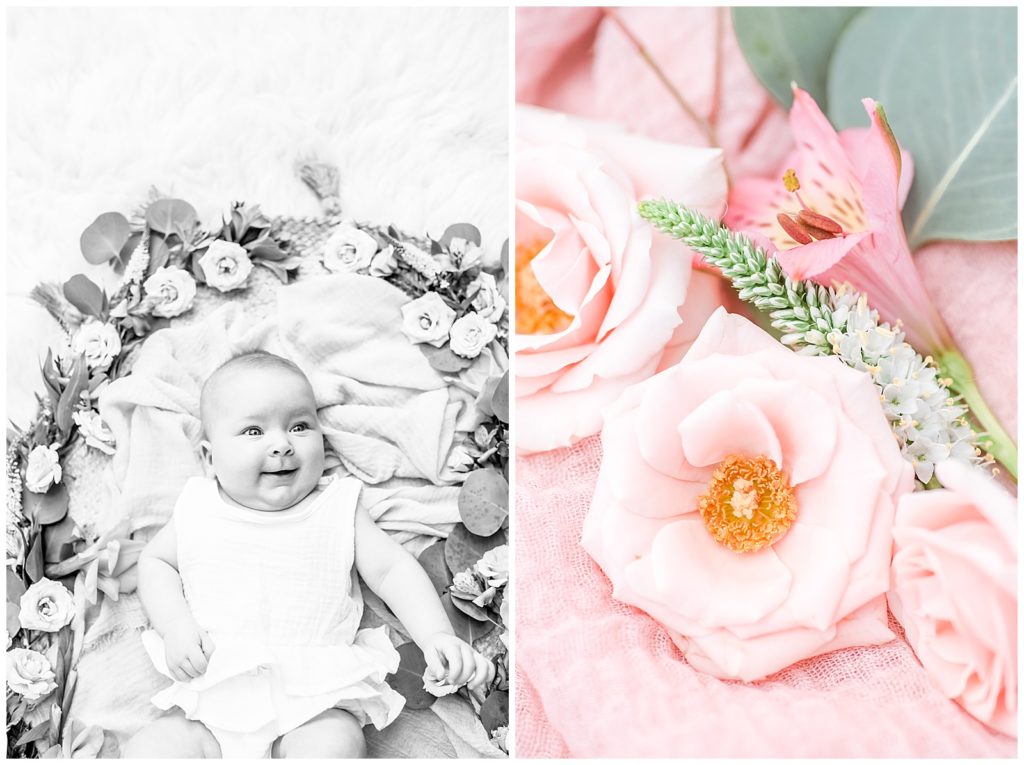 modern newborn and baby photography