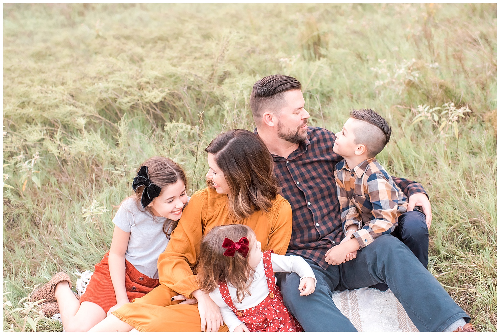 Fall Family Photographer in The Woodlands Texas