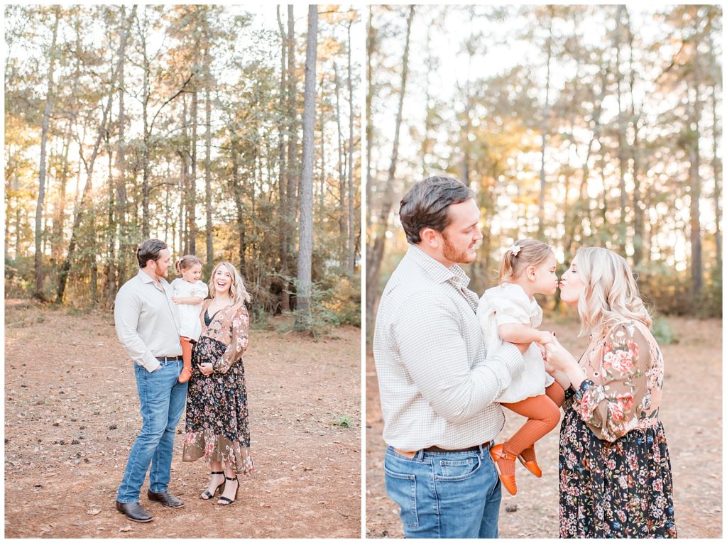 Forest Family Photography Sessions in The Woodlands Texas