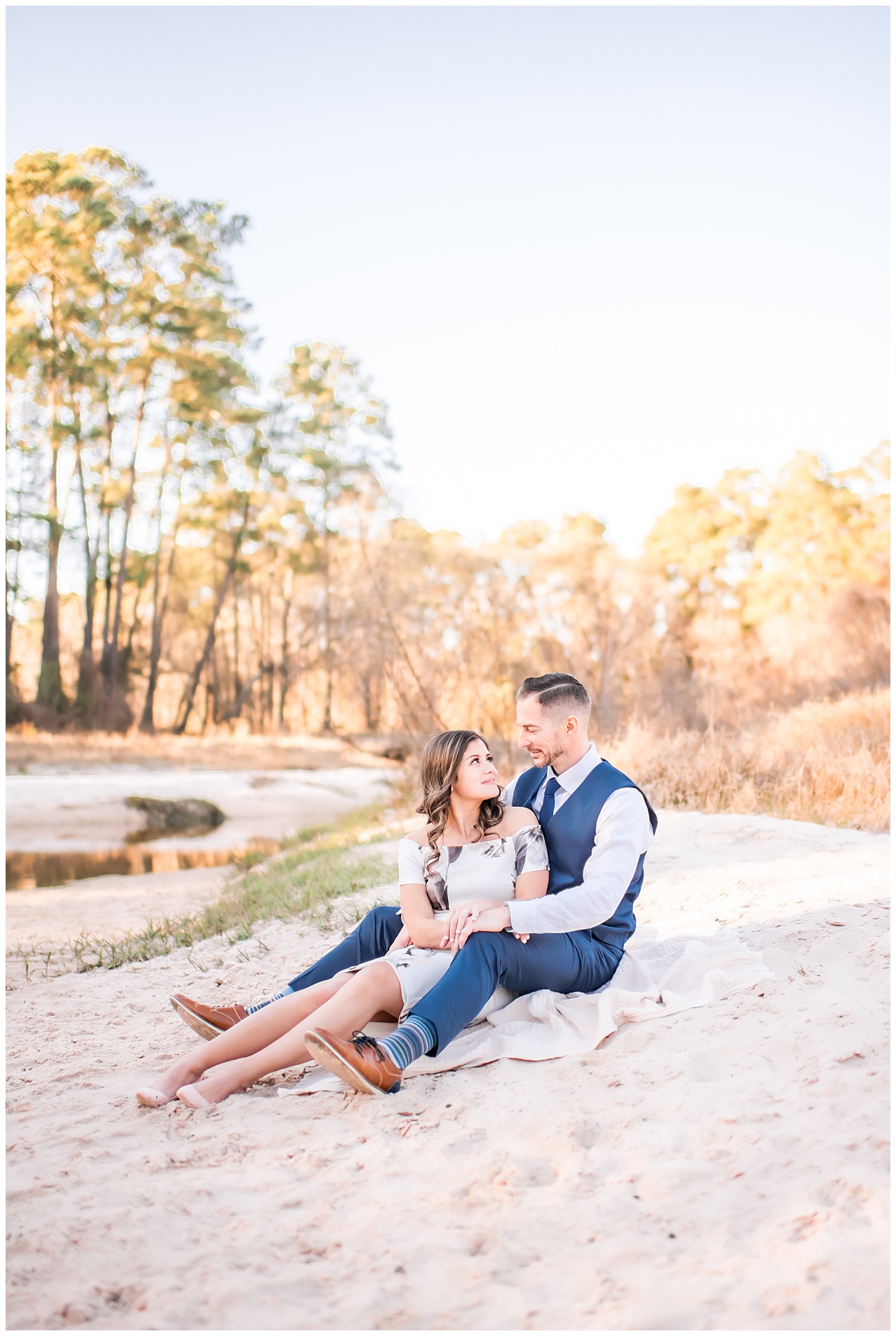 Engagement Photography in The Woodlands Texas