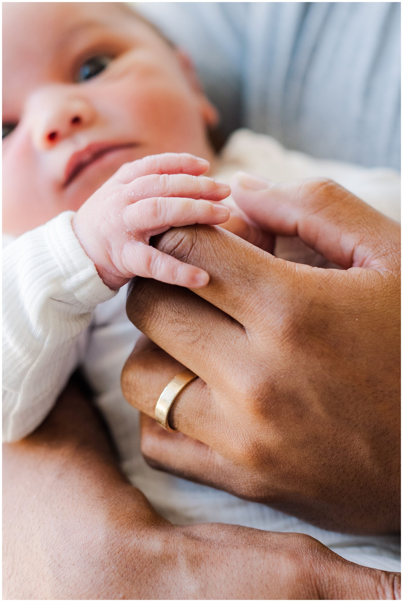 Newborn hand details